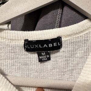 Size medium lux label thermal